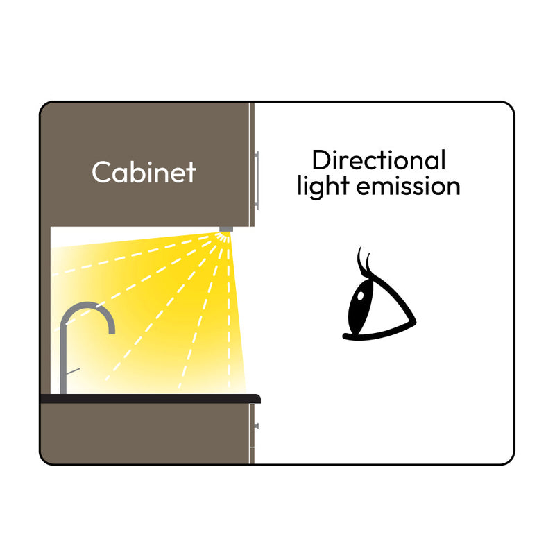8 inch Linear Cabinet/ Shelf Light 24V 4.5W CCT(2.7K, 3K, 3.5K) Gold