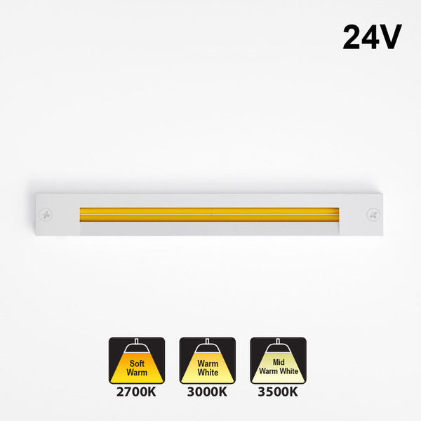 8 inch Linear Cabinet/ Shelf Light 24V 4.5W CCT(2.7K, 3K, 3.5K) White