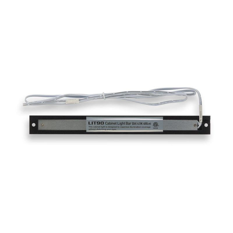8 inch Linear Cabinet/ Shelf Light 24V 4.5W CCT(2.7K, 3K, 3.5K) Black