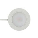 2R25-1224V-6CCT-White Round Cabinet Light 12-24V 2.7W selectable 6CCT