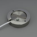 2R25-1224V-6CCT-Chrome Round Cabinet Light 12-24V 2.7W selectable 6CCT