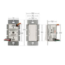 666561436704 - Dimmer+Driver+CCT Control Hybrid 96W 24V class2. Single pole/ 3Way