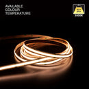 20M(65.6ft) Indoor LED Strip COB, 24V 2(w/ft) 143(Lm/ft) 480(LEDs/m) CCT(3K)