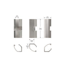 Showcase LED Channel Straight Joiner - Type 35 (1 PC)