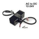 12-24V AC to DC Power Converter for LED Landscape Lighting