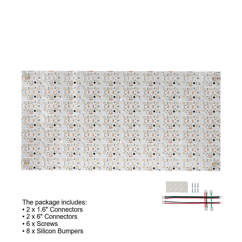 Flexible Digital LED Backlight Sheet for behind Stone and Glass,