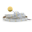 5M(16.4ft) Indoor LED Strip COB, 24V 6.6(w/ft) 896(LEDs/m) RGBW Gold PCB RGB30K