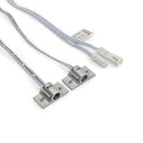 5029M2-S Double Head Door Sensor Switch 12-24V 30Watt Silver Gray