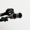 LP-5028S2 mini Double Head Door Sensor Switch, 12-24V 30W Brown