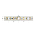 9 inch Linear ZEGA LED Module 120V 10W 3500K(Mid-Warm White), LIN 09-010W-935-120-S3-Z1A