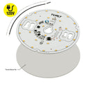 5 inch Round Disc ZEGA LED Module 120V 20W 3500K(Mid-Warm White), DIS 05-020W-935-120-S3-Z1B