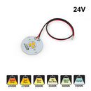 24V Flat Round PCB 2 SMD Dimmable Constant Voltage LED Module 5W 3000K(Warm White) (Copy)