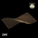 Flexible LED Backlighting Sheet for behind Stone and Glass, 24V 24W 3500K (Mid-Warm White)