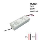 0-10V/Triac/ELV Dimmable Constant Voltage LED Driver 24V 4000mA 96W, EDHW-2496AL