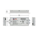 0-10V/Triac/ELV Dimmable Constant Voltage LED Driver 24V 500mA 12W, EVT-V012-24-T1