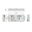 EVT-C50-0900-T-42V Constant Current LED Driver, 900mA 18-42V 37.8W