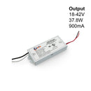 EVT-C50-0900-T-42V Constant Current LED Driver, 900mA 18-42V 37.8W