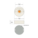 COB Paragon LED Module Light 120V 14W 1200Lm CCT(2.7K, 3K, 4K), CBAC-42-30135-120V-27 with H42135AC LED Holder