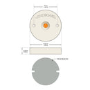 COB Paragon LED Module with GPDH66185AC LED Holder 120V 12W CCT(2.7K, 3K, 4K), CBHT-42-36185-120V-40