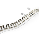 Neon LED Channel Flexible Clips CLN2014-FC per foot(30.5cm)