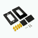 Black Single Gang Dimmer+Driver 2in1 96W 24V class2. Single pole/ 3Way