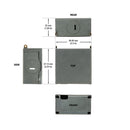 Small Metal Junction box 58.5 x 57 x 31.5mm (2.3 x 2.2 x 1.2in)