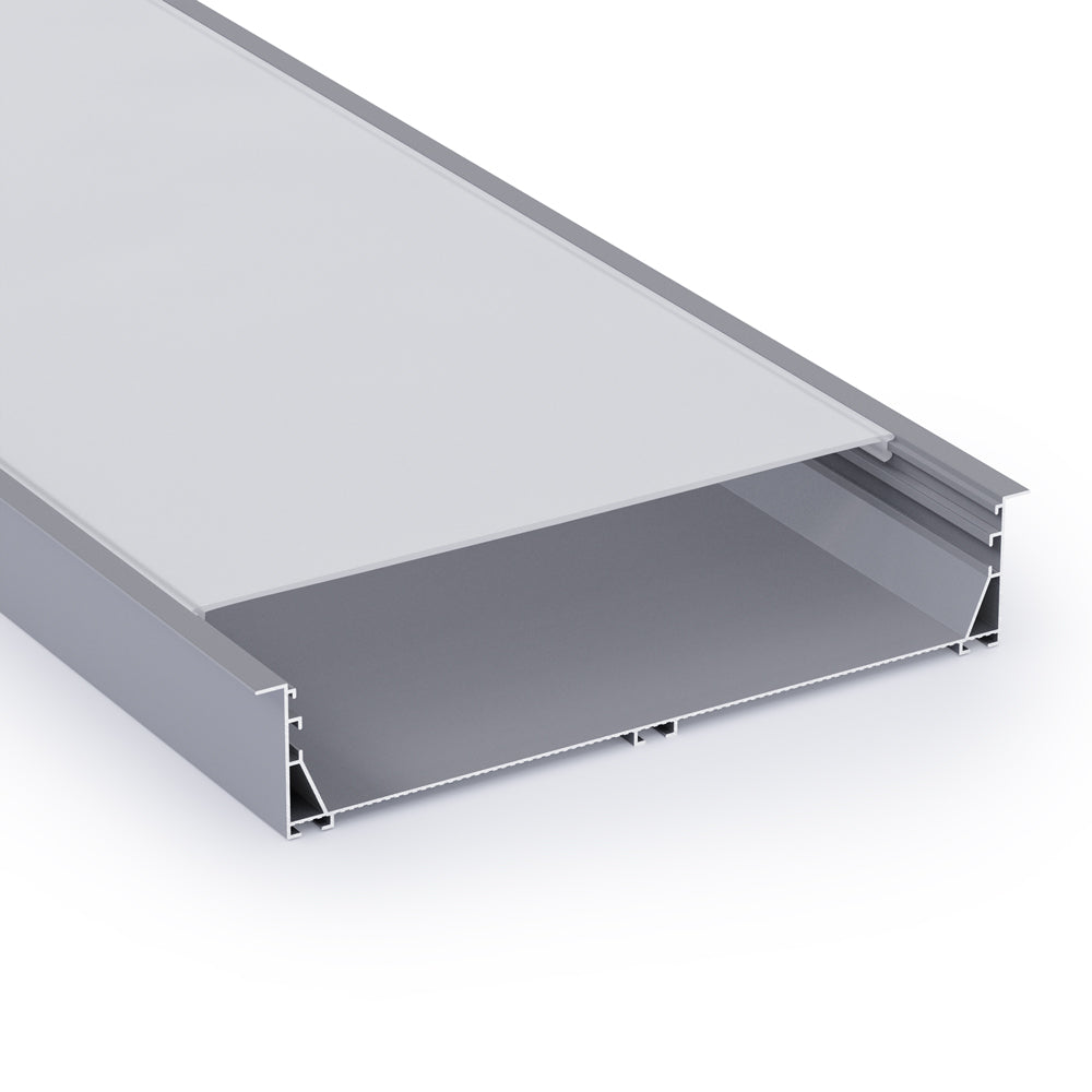 Type 306, extra large channel with lips Light Fixture for LED Strip Lights
