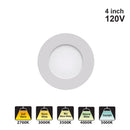 Votatec 4″ Slim Multi Recessed LED – CCT & Power Adjustable HM05-DL04-9W120-5CCT 120V 9W CCT(2.7K, 3K, 3.5K, 4K, 5K)