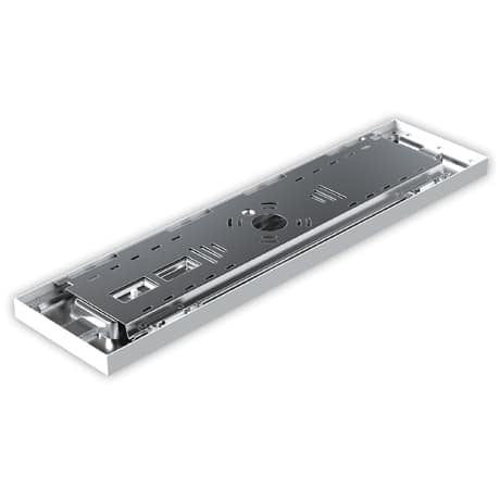 Votatec 6″ Linear Flush Mount 5Way CCT PS1560-AL05-22W277-5CCT 120V  22W CCT(2.7K, 3K, 3.5K, 4K, 5K)