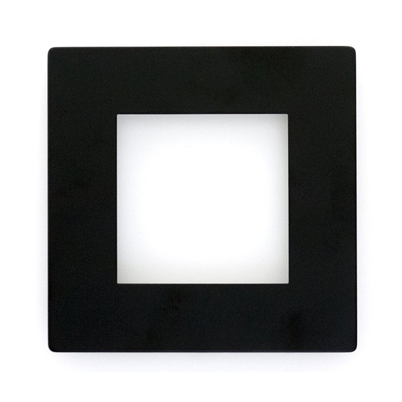 6 inch Square Flat LED Panel light, 12W 5CCT with FT6 rated wire, gekpower