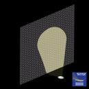 Outdoor Round Recessed Inground Light, 24V 15W 3000K Asymmetrical Beam angle