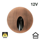 RD25-1W-3K-DB Round LED Step Light, 12V 1W 3000K(Warm White)