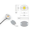COB Paragon LED Module 120V 6W 3000K