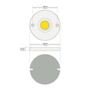 COB Paragon LED Module Light 120V 18W 1800Lm 2700K