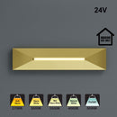 4 inch Linear Step Light 24V 0.6W CCT(2.7K, 3K, 3.5K, 4K, 5K) Gold