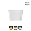 Votatec 7″ Slim Flush Mount – 3Way CCT HM05-PS7-12W120-3CCT 120V 12W CCT(3K, 4K, 5K)