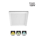 Votatec 9″ Slim Flush Mount – 3Way CCT HM05-PS9-18W120-3CCT 120V 18W CCT(3K, 4K, 5K)
