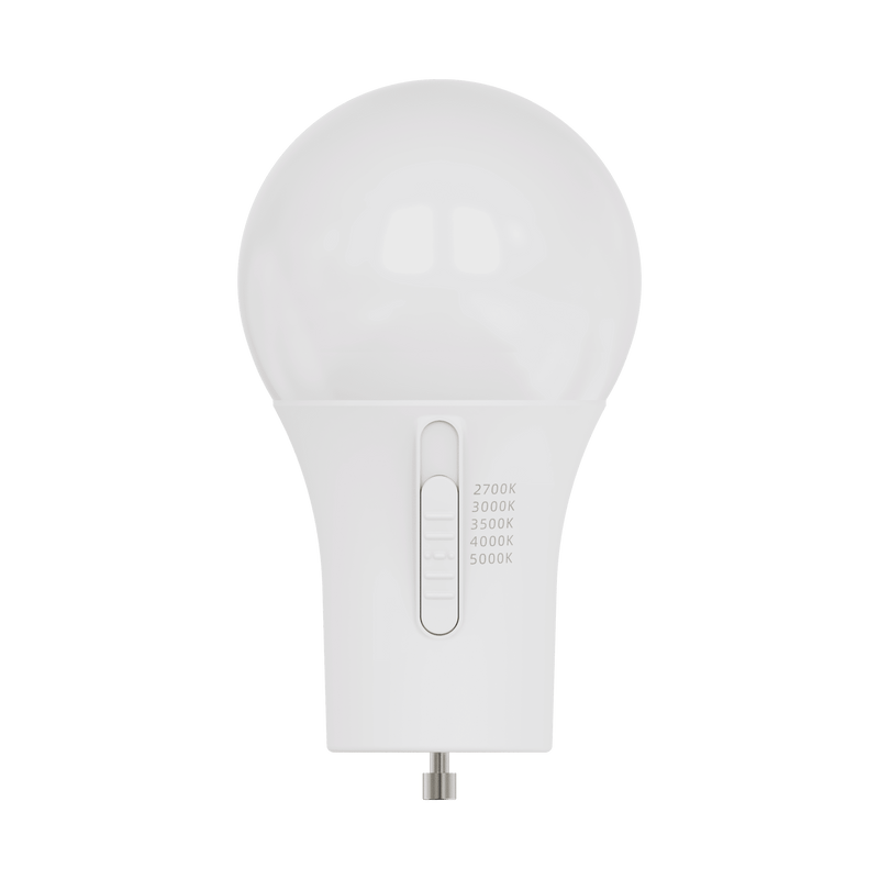 Votatec GU24 A19 LED – 5Way CCT Adjustable VO-GU24A19W10-120-5Way-S-D, 120V 10W CCT(2.7K, 3K, 3.5K, 4K, 5K Adjustable)