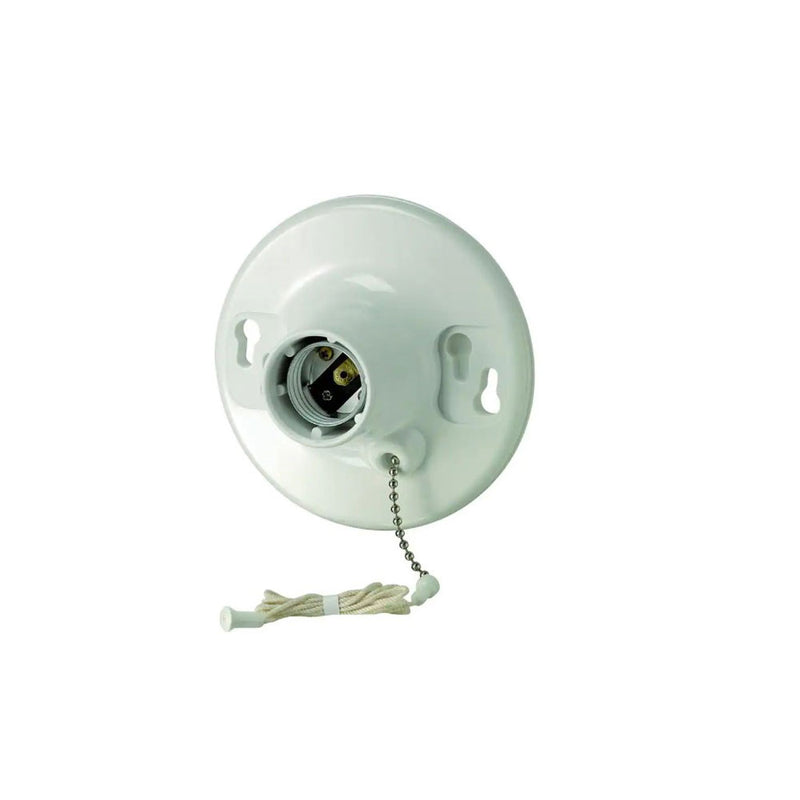 Leviton Lamp holder With Pull Chain Switch - ledlightsandparts