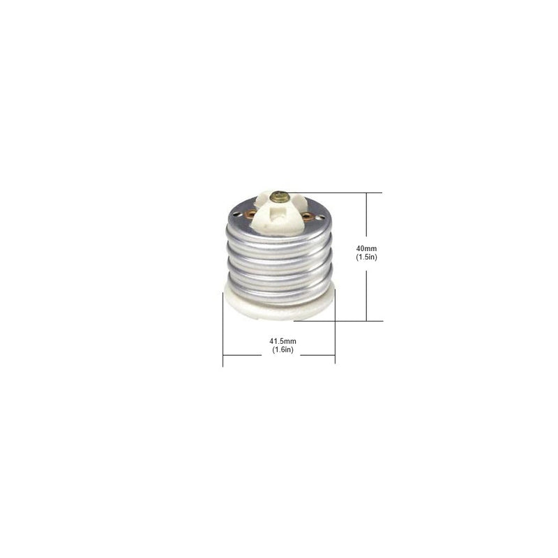 Leviton Porcelain Mogul To Medium Base Light Socket Reducer 000-08681 - ledlightsandparts