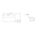Votatec 10Watt White Track Light Head Triac Dimmable 120V 5CCT 36Degree