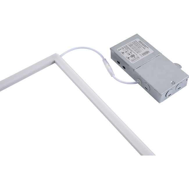 Votatec 2' x 4' LED T-Bar Frame Light, 120-347V 60W/55W/50W/45W/40W ADJ, CCT(3K, 3.5K, 4K, 5K, 6.5K Adjustable)