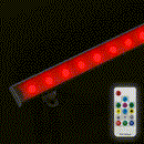 VBD-S55-DRGB-5 Linear Fixture with Addressable RGB LED Strip, 12V 5ft, gekpower