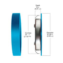 R25-12V-Blue Round LED Cabinet Puck Light, 12V 2.5W CCT(2.4K, 2.7K, 3K, 3.5K, 4K, 5K), lightsandparts