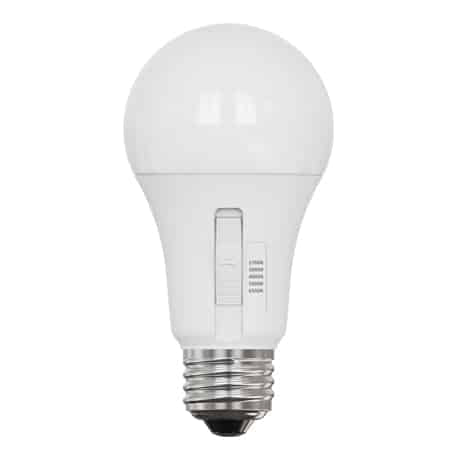 Votatec A19 LED – 5Way CCT Adjustable VO-A19W10-120-5Way-S-D 120V 10W CCT(2.7K, 3K, 3.5K, 4K, 5K)
