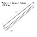 Super Slim VBD-024-060VWSW Non-Dimmable LED Driver, 24V 2.5A 60W