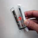 4 inch Linear Step Light 24V 0.6W CCT(2.7K, 3K, 3.5K, 4K, 5K) Silver Grey