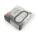 VBUN-25-12-W3K-X3-6CP 3x Plug-In White Round LED Cabinet Lights Kit, 12V 2.5W 3000K (Pack of 3), lightsandparts