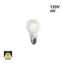 Votatec A19 LED Milky Filament VO-FA19W8-120-30-D-M, 120V 8W CCT(3K)