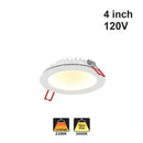 dals 4 inch Regressed Panel light IND4-DW, 120V 9W